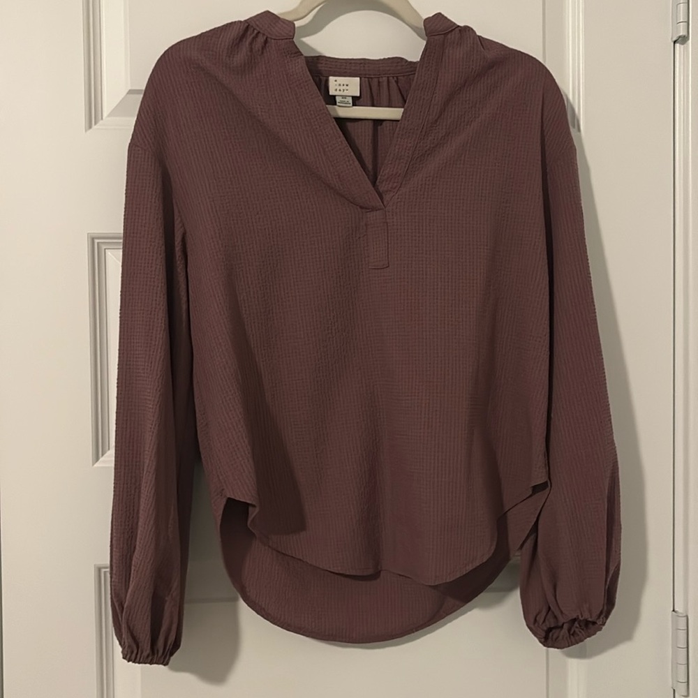 A New Day textured blouse